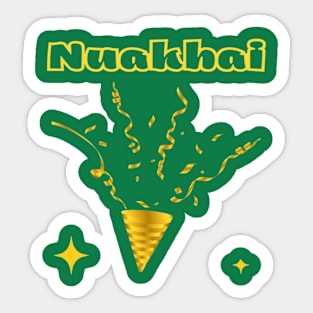 Indian Festivals - Nuakhai Sticker